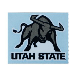 utah state aggie bull decal